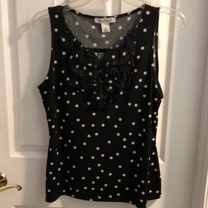 White House black market blouse tank top